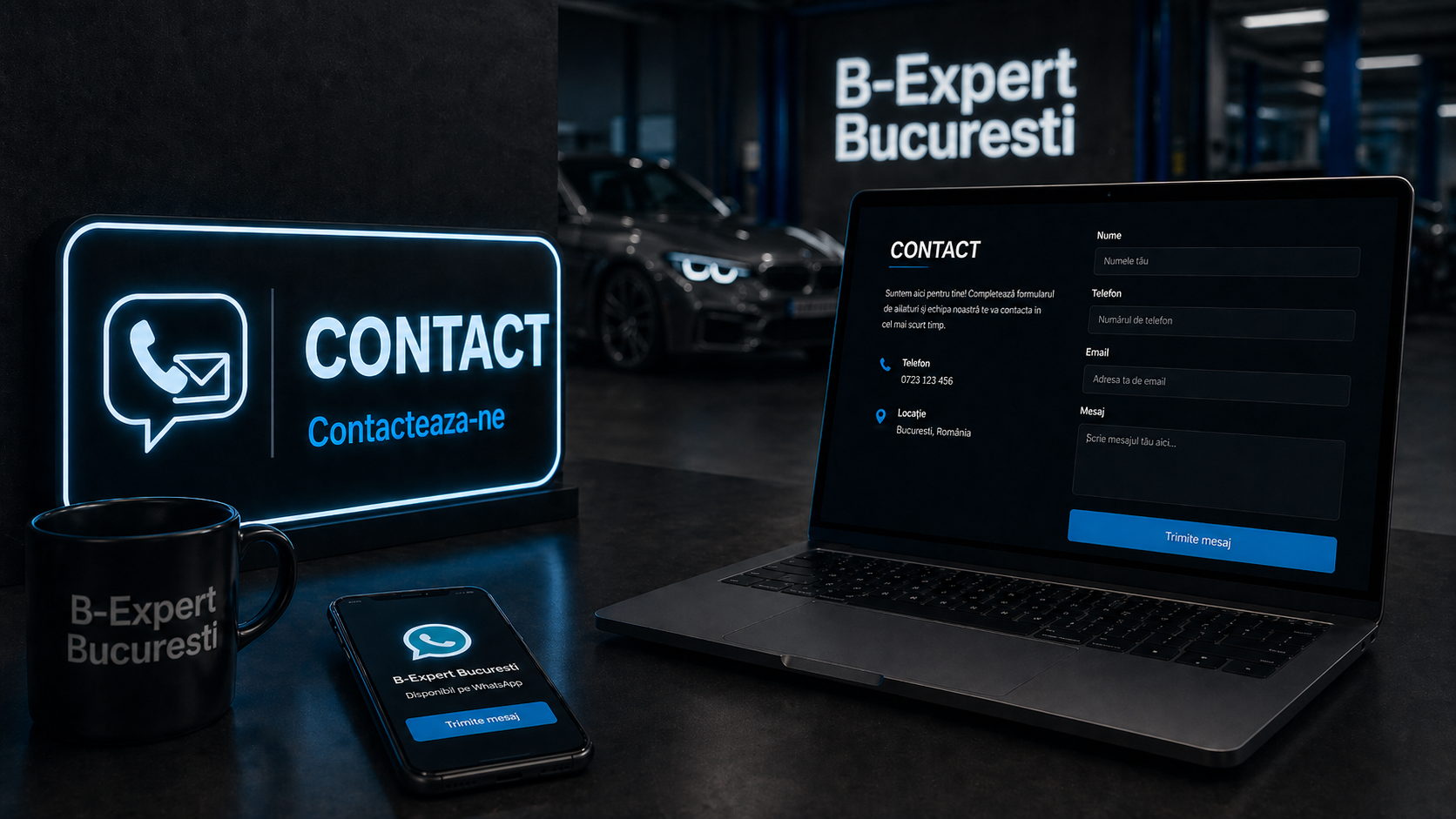 Contact BMW Expert Bucuresti